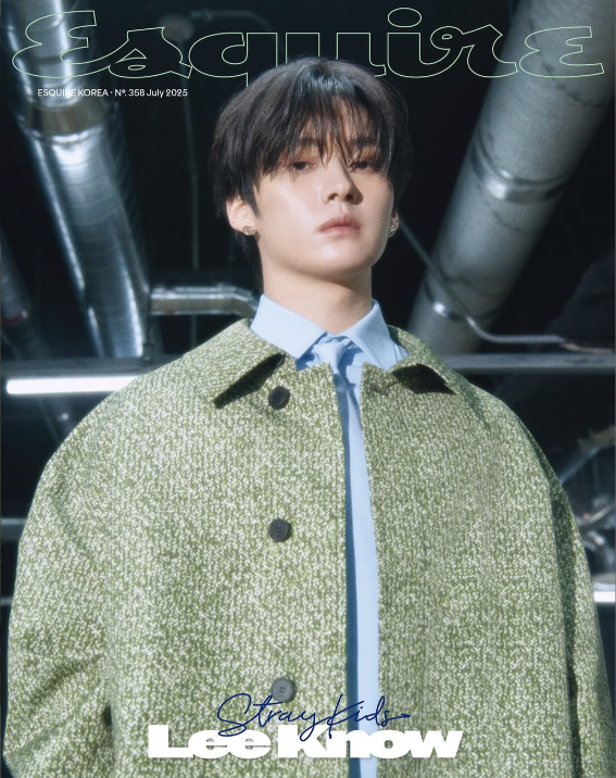 Stray Kids – ESQUIRE Magazine August 2025 – Cover : LEE KNOW
