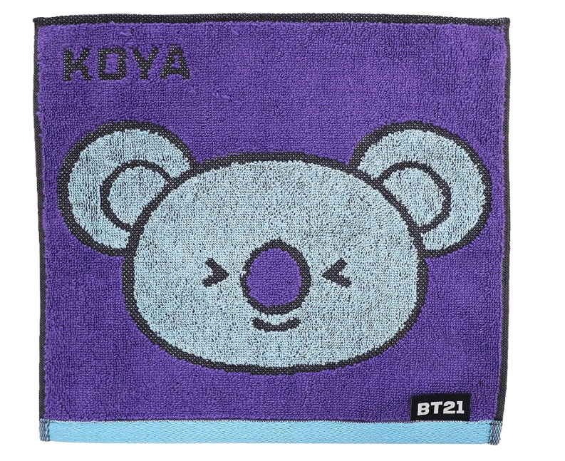 BTS - BT21 Hand Towel Face