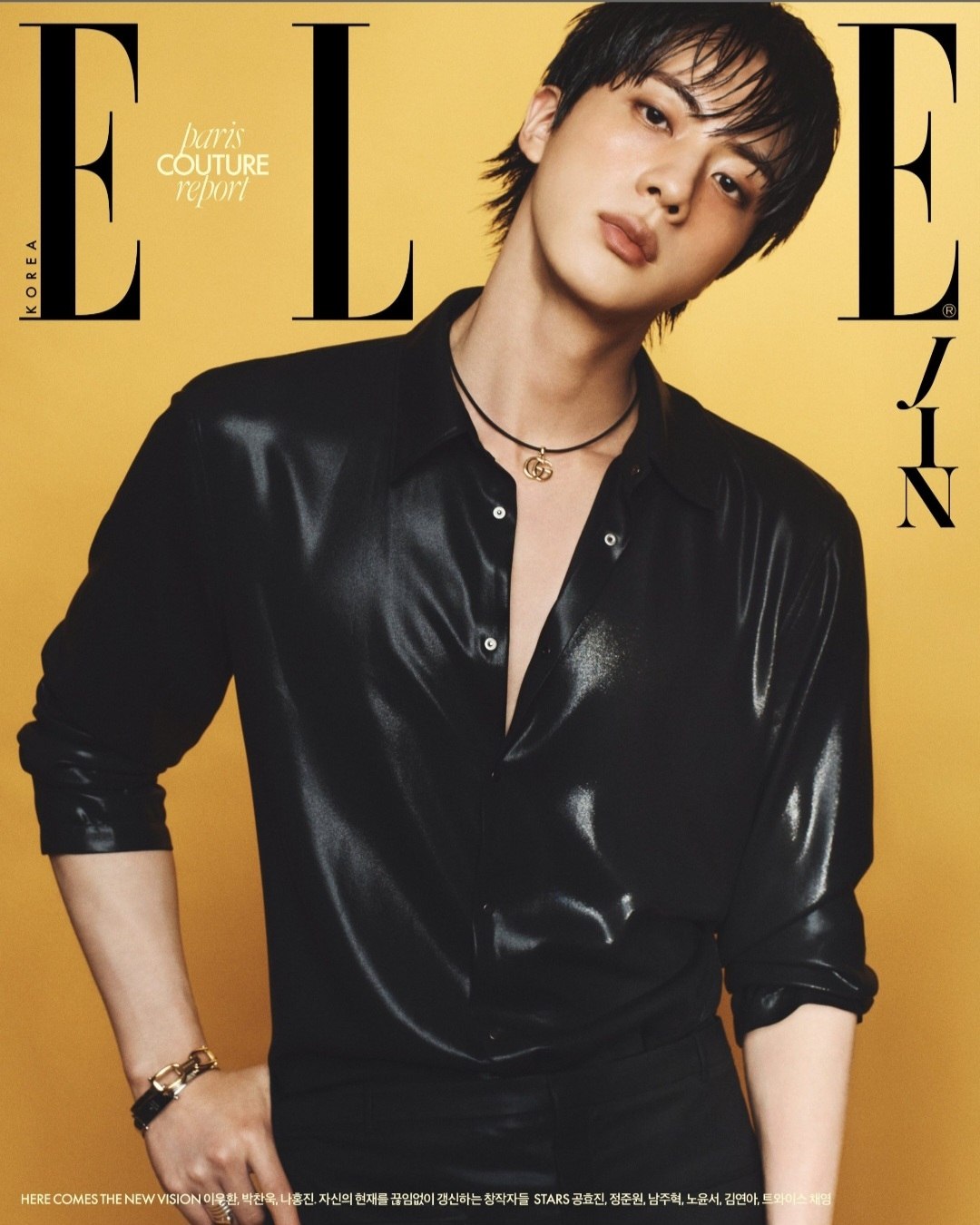 BTS – ELLE Korea Magazine August 2026 – Cover : Jin (Version Choice)