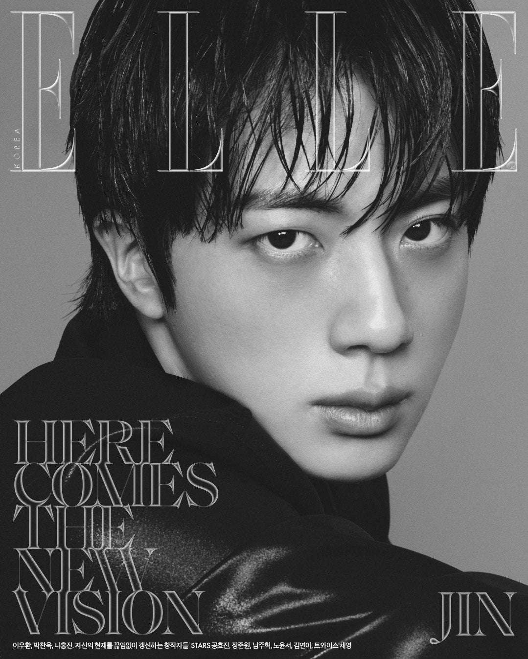 BTS – ELLE Korea Magazine August 2026 – Cover : Jin (Version Choice)