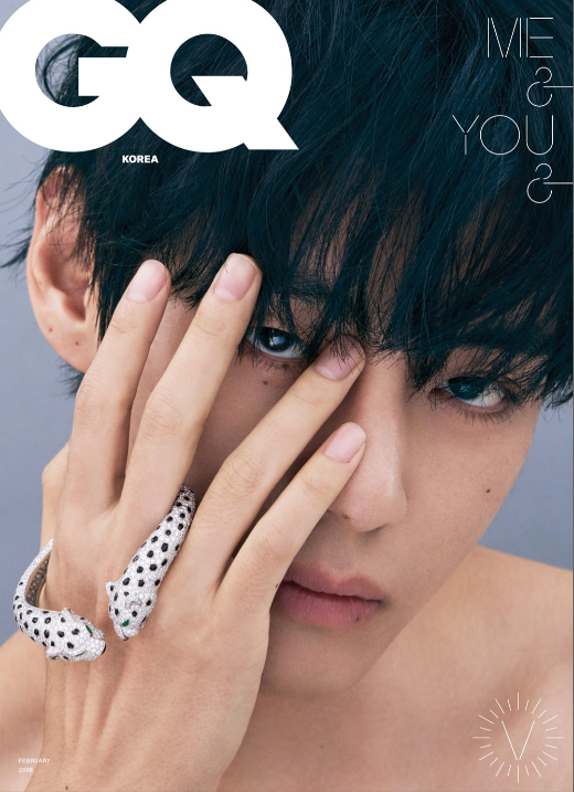 BTS – GQ Korea Magazine February 2026 – COVER: V (Version Choice)
