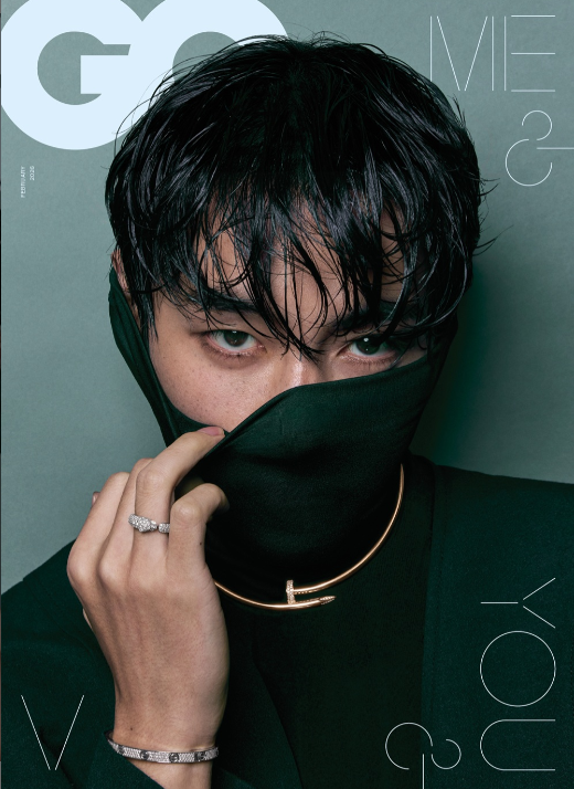 BTS – GQ Korea Magazine February 2026 – COVER: V (Version Choice)