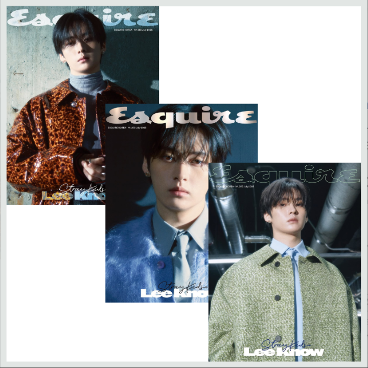 Stray Kids – ESQUIRE Magazine August 2025 – Cover : LEE KNOW