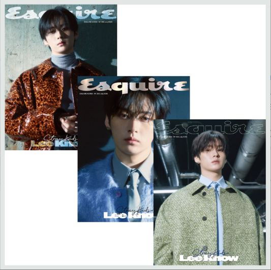 Stray Kids – ESQUIRE Magazine August 2025 – Cover : LEE KNOW