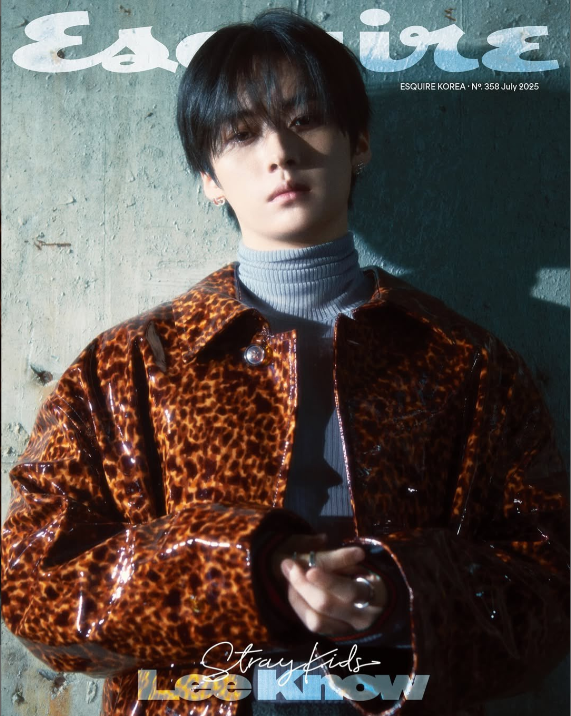 Stray Kids – ESQUIRE Magazine August 2025 – Cover : LEE KNOW