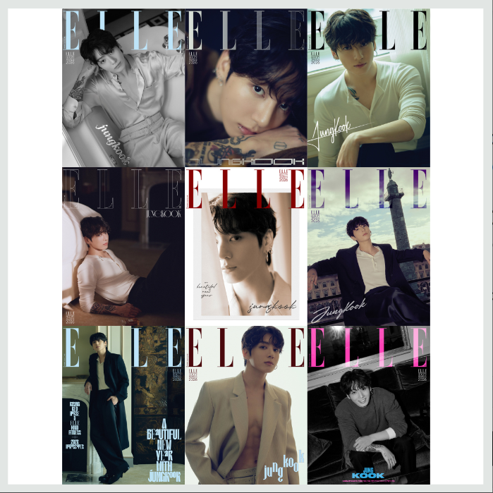 BTS – ELLE Magazine January 2026 – Cover: JUNGKOOK