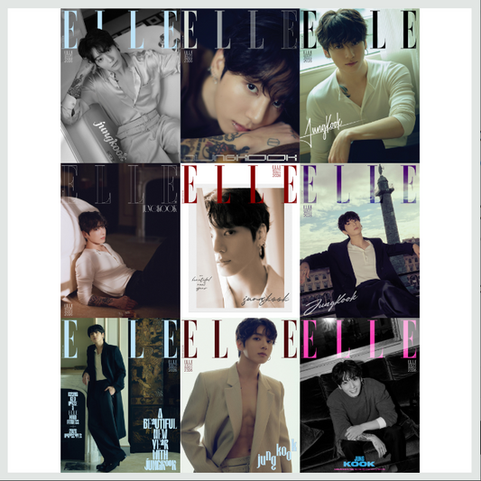 BTS – ELLE Magazine January 2026 – Cover: JUNGKOOK