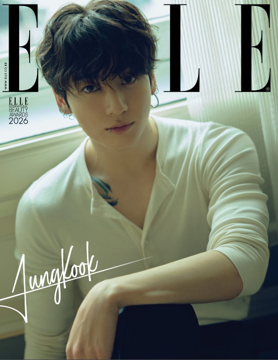 BTS – ELLE Magazine January 2026 – Cover: JUNGKOOK