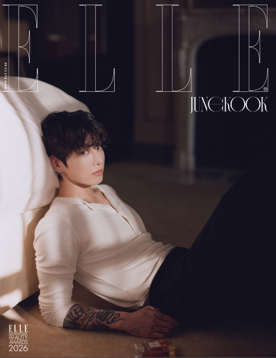 BTS – ELLE Magazine January 2026 – Cover: JUNGKOOK