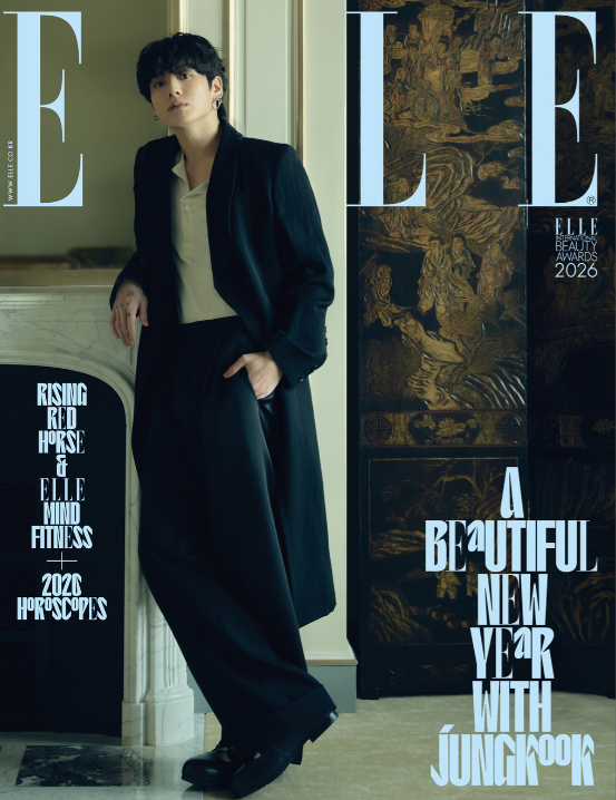 BTS – ELLE Magazine January 2026 – Cover: JUNGKOOK