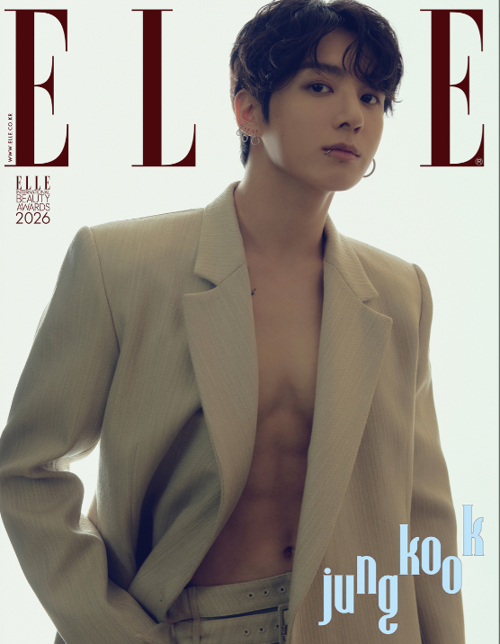 BTS – ELLE Magazine January 2026 – Cover: JUNGKOOK