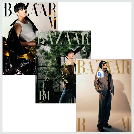 BTS – Harper’s Bazaar Magazine September 2025 – Cover: RM