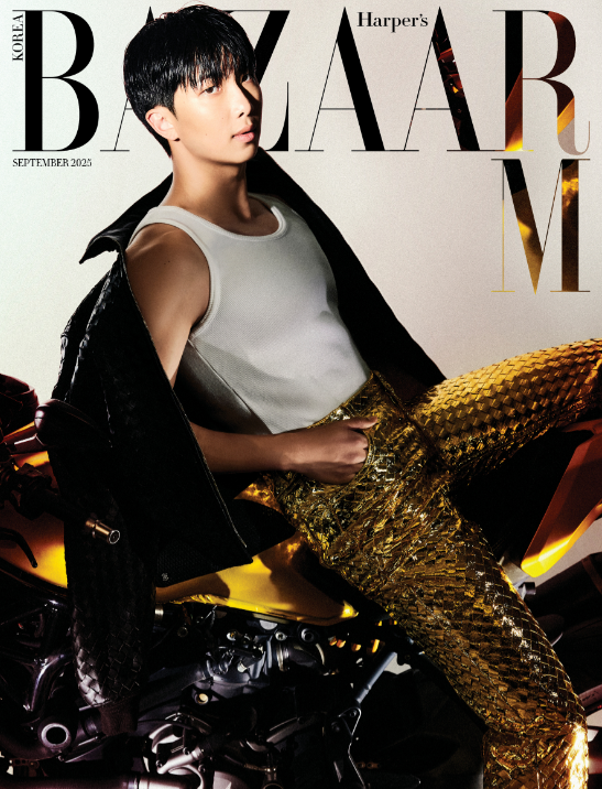 BTS – Harper’s Bazaar Magazine September 2025 – Cover: RM