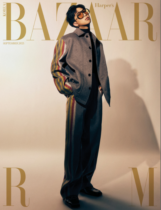 BTS – Harper’s Bazaar Magazine September 2025 – Cover: RM