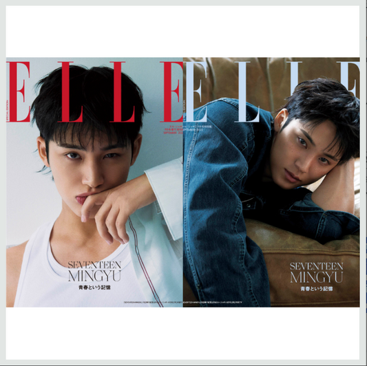 SEVENTEEN – ELLE Japan September 2025 – Cover: MINGYU