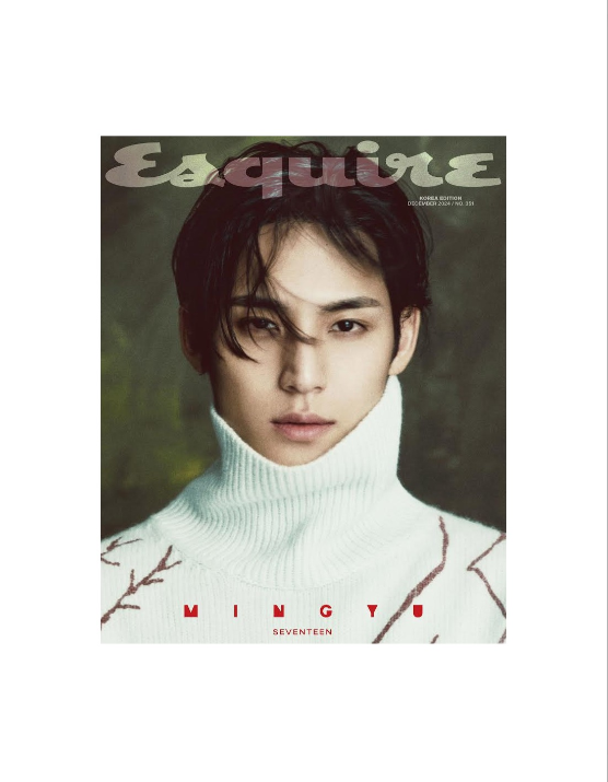 SEVENTEEN – Esquire Magazine December 2024 – Cover: MINGYU
