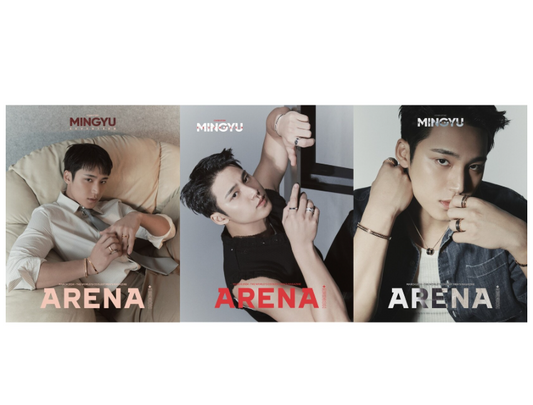 SEVENTEEN - Arena Homme+ March 2024 Cover: MINGYU