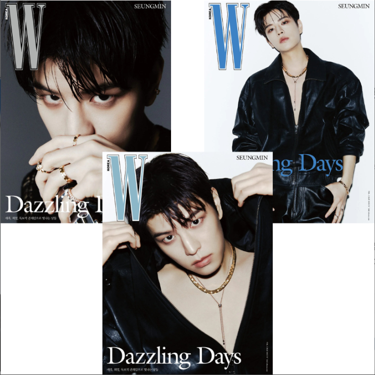 STRAY KIDS – W Korea Magazine May 2025 – Cover: Seungmin (Version Choice)