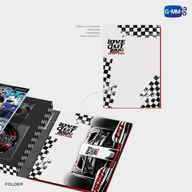 COFANETTO DVD LOVE OUT LOUD FAN FEST 2026: HEART RACE