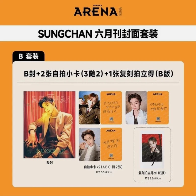 RIIZE - ARENA Magazine June 2026 Cover: SUNGCHAN (Version choice)