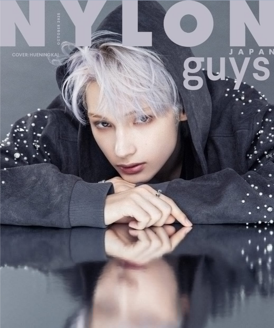 TXT - NYLON Japan October 2025 Cover: HUENINGKAI