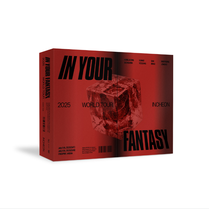 ATEEZ – 2025 World Tour – ‘IN YOUR FANTASY’ in INCHEON [DVD]