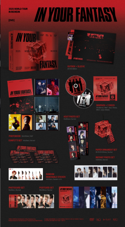 ATEEZ – 2025 World Tour – ‘IN YOUR FANTASY’ in INCHEON [DVD]