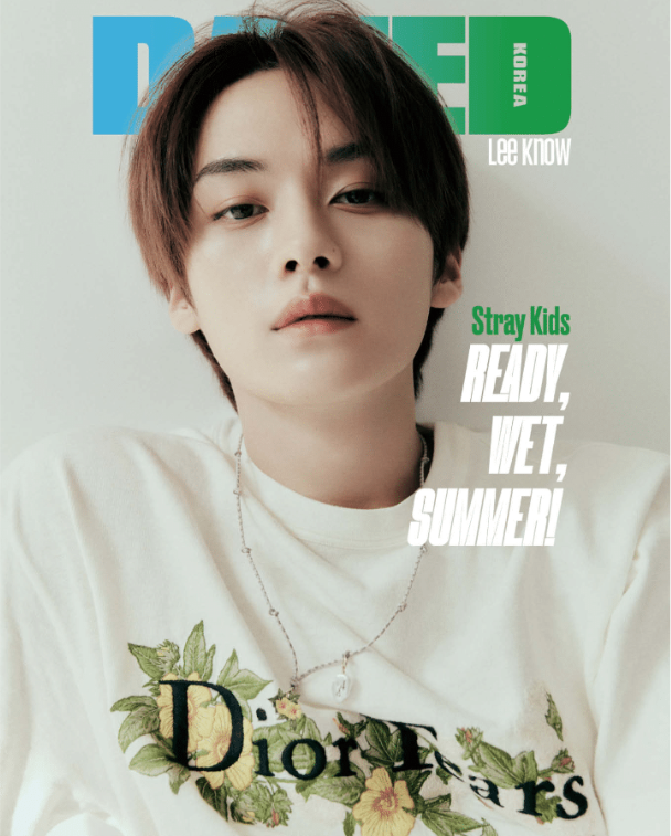 STRAY KIDS - DAZED Korea July 2023 - Cover: LEE KNOW, SEUNGMIN, I.N STRAY KIDS (Version choice)
