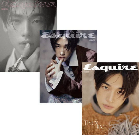 STRAY KIDS – ESQUIRE Korea Magazine November 2026 – Cover: Hyunjin(Version Choice)