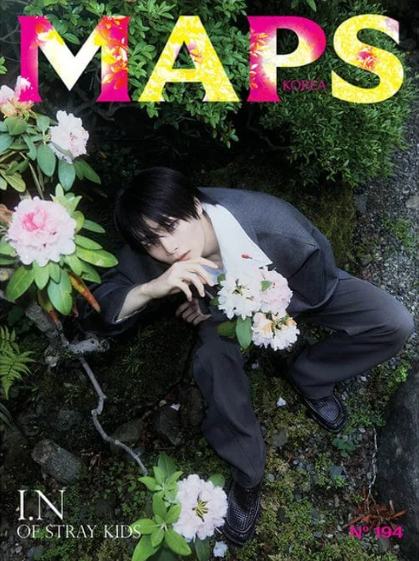 STRAY KIDS – Maps Magazine Summer 2025 – Cover: I.N