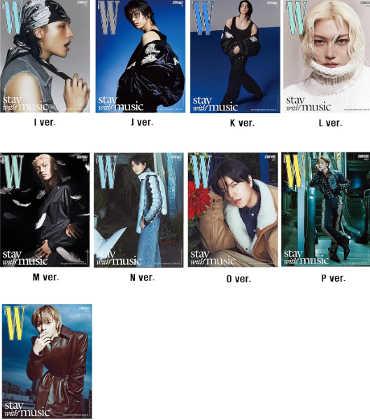 STRAY KIDS – W Korea Magazine June 2024 (Version Choice)