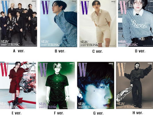 STRAY KIDS – W Korea Magazine June 2024 (Version Choice)