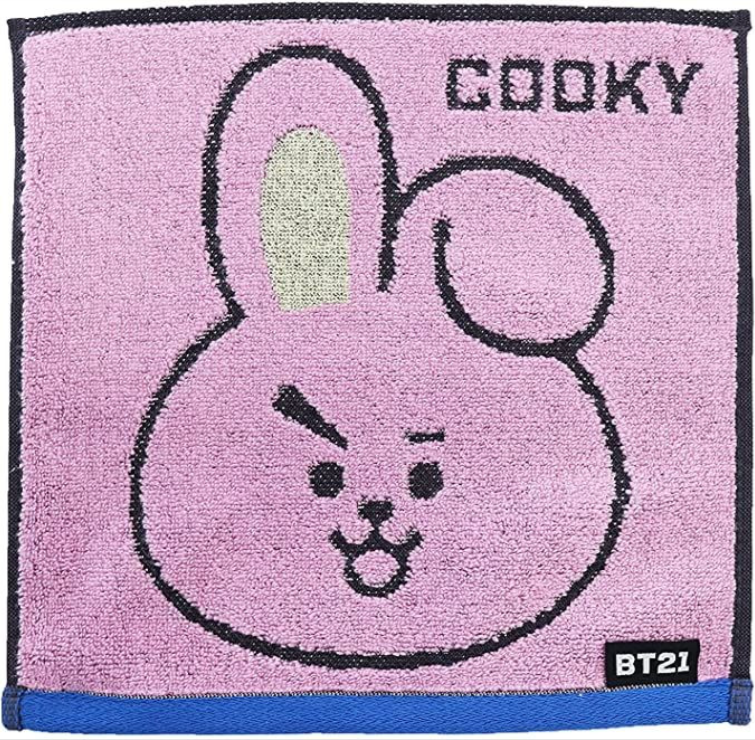 BTS - BT21 Hand Towel Face